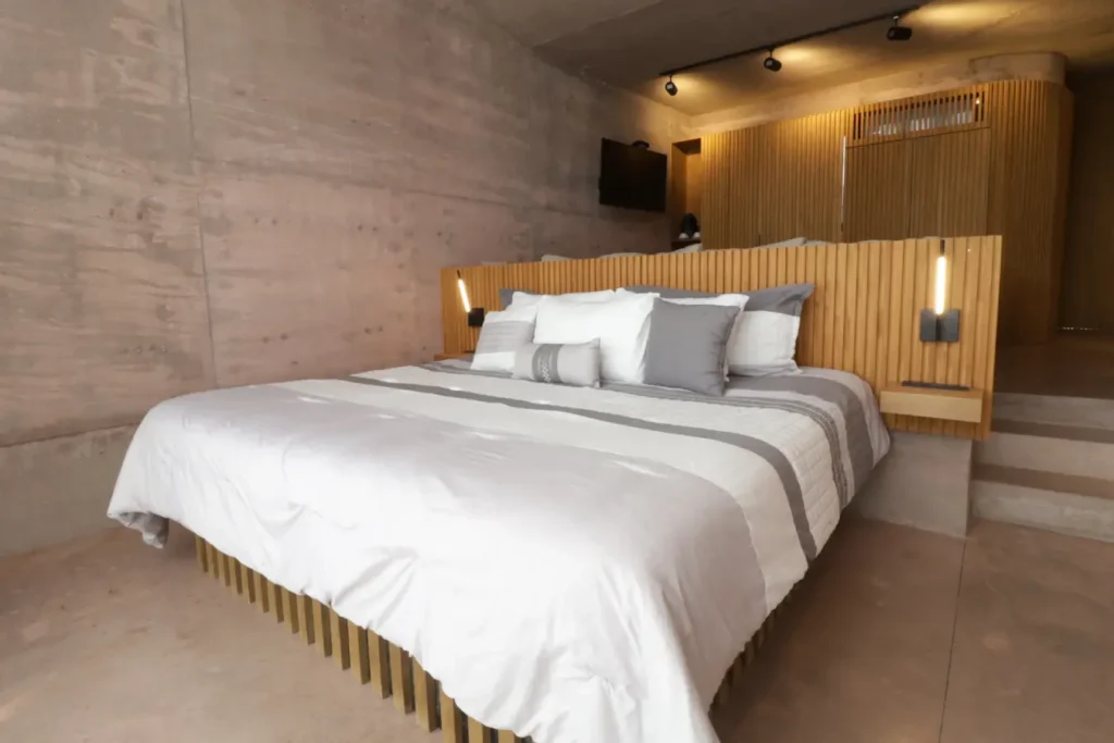 Habitaciones. Jr. Suite viñedos Hotel Hacienda Lagunillas, Hotel en Huimilpan, Querétaro.