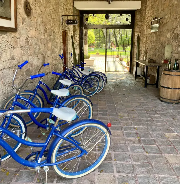 Bicicletas Hotel Hacienda Lagunillas, Hotel en Huimilpan, Querétaro