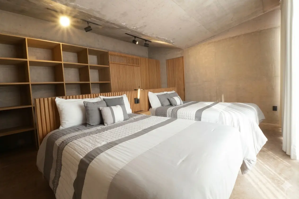 Habitaciones. viñedos Hotel Hacienda Lagunillas, Hotel en Huimilpan, Querétaro.